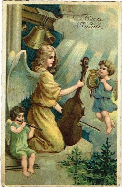 画像1: 楽器を演奏する天使 (1)