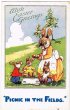 画像1: イースター　ウサギさんのピクニック (1)