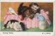 画像1: ベビーベッドと猫 E.L.Beckles (1)