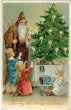 画像1: クリスマス　サンタのおじさんと子ども達 (1)