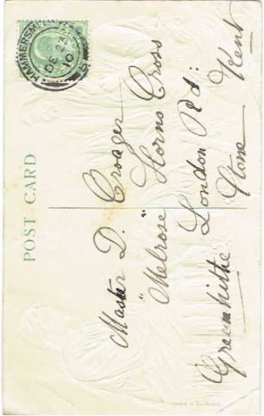 画像2: クリスマスカード  聖母子 (2)