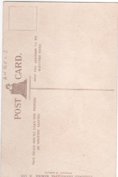 画像2: クリスマスカード 祝福する天使 (2)