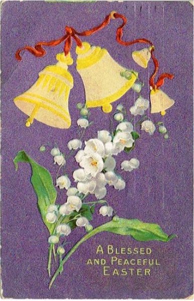 画像1: スズランのお花とベル (1)