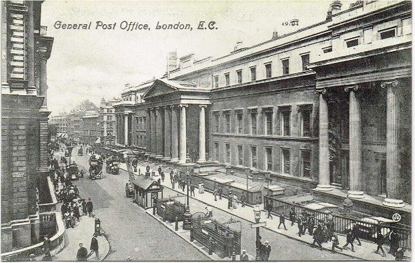 画像1: ロンドン　郵便局本部　General Post Office （未使用） (1)