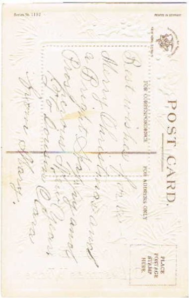 画像2: クリスマスの天使　Ellen Clapsaddle (2)