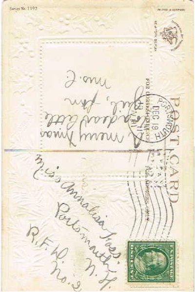 画像2: クリスマスの天使 Ellen Clapsaddle (2)