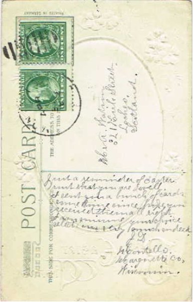 画像2: スミレのお花と十字架  (2)