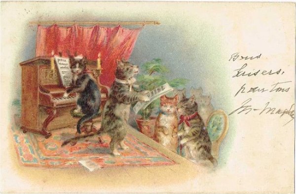 画像1: 猫のリサイタル　ピアノと歌 (1)