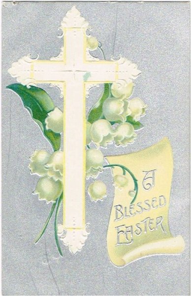 画像1: 鈴蘭のお花と十字架　 (1)