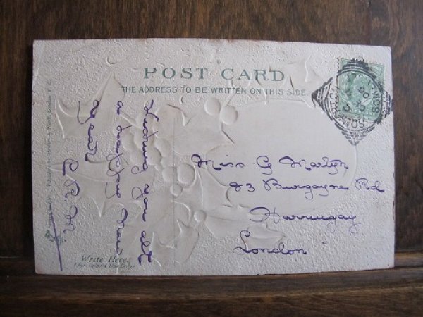 画像2: 猫のクリスマスカード Dorothy Travers Pope  (2)