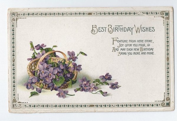 画像2: スミレのお花かご (2)