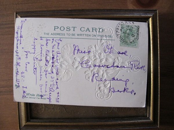 画像2: スミレのお花の十字架 (2)