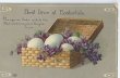画像3: イースター　スミレのお花と卵のバスケット 1911年 (3)