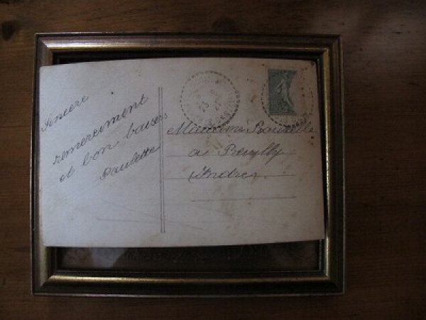 画像2: フランス 十字架と女の子 メダイ 1921年 (2)