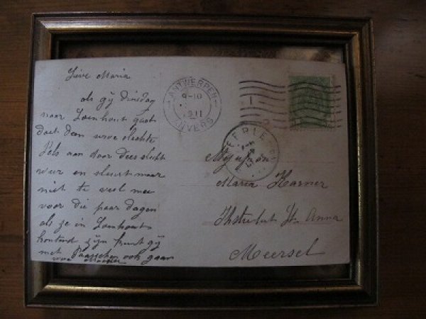 画像2: 祈る女の子 十字架 1911年 (2)