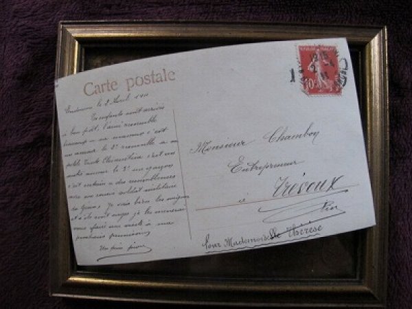 画像2: フランス 4月魚と女の子 1911年 (2)