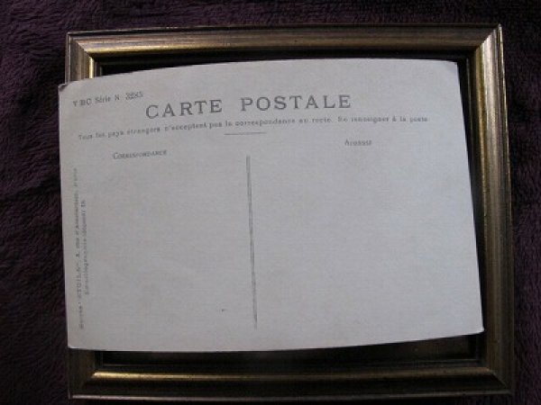 画像2: フランス おやすみ前にお祈りをする女の子 (未使用) (2)