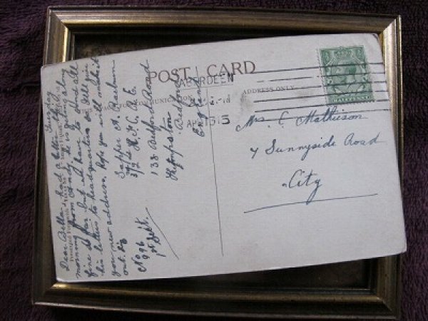 画像2: 出兵中のパパの夢を見る女の子とお人形　1913年 (2)