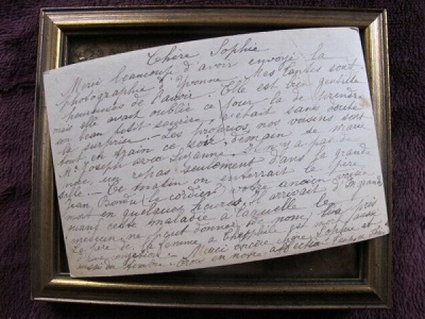 画像2: フランス お人形さんと女の子 1910年代 (2)