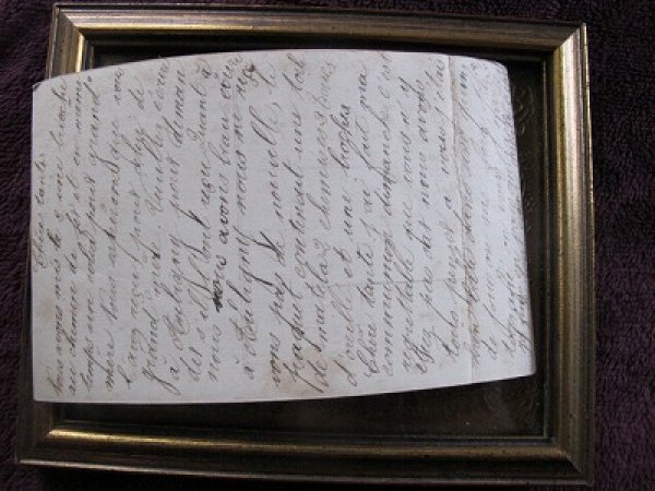 画像2: フランス 女の子と仔羊 折れあり (2)