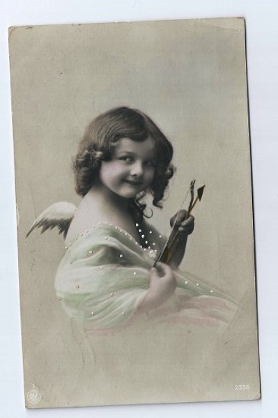 画像1: 天使の女の子　1912年 (1)