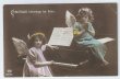 画像1: クリスマス　ピアノと天使　1910年代 (1)