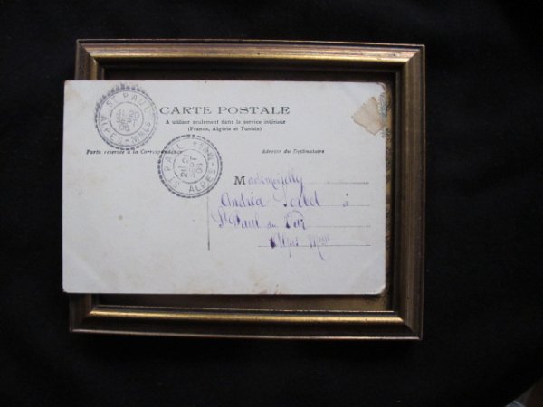 画像2: ペンキ塗りたて?傘と四つ葉を持った豚の紳士 1906年 (2)