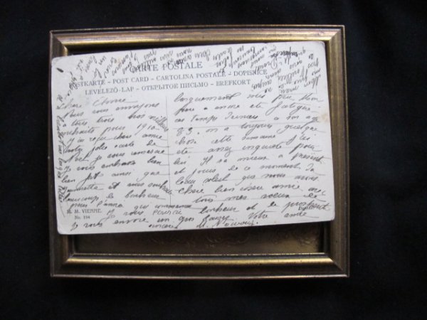 画像3: フランス 子豚を運ぶ母娘 1908年 M.M.VIENNE (3)