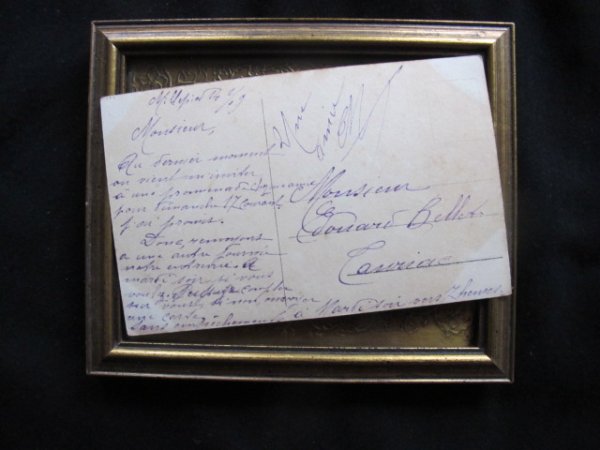 画像2: フランス 子豚と女の子 1909年 (2)