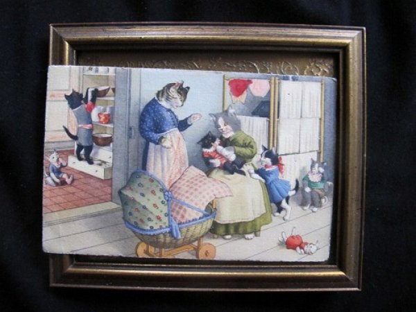 画像2: 猫の託児所 Mainzer cat 1951年 (2)