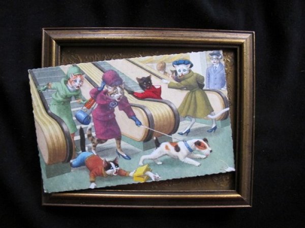 画像2: 犬がネズミを追いかけた! Mainzer cat 1951年 (2)