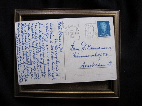 画像3: 朝の洗顔をする猫の家族 オランダ1952年 (3)