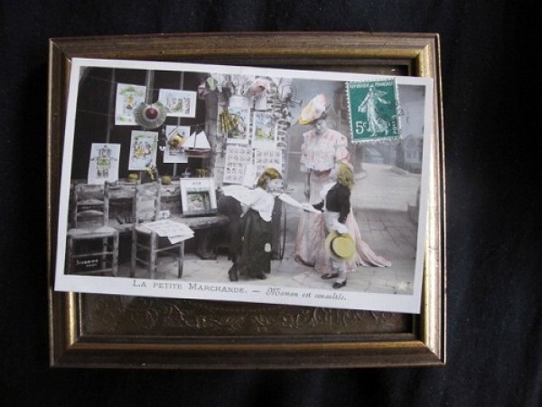 画像2: フランス 小さなお店屋さん 露店 1907年 LA PETITE MARCHANDE (2)