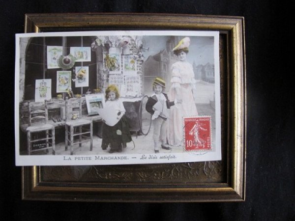 画像2: フランス 小さなお店屋さん 露店 1908年 LA PETITE MARCHANDE (2)