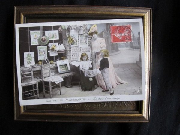 画像2: フランス 小さなお店屋さん 露店 1908年 LA PETITE MARCHANDE (2)