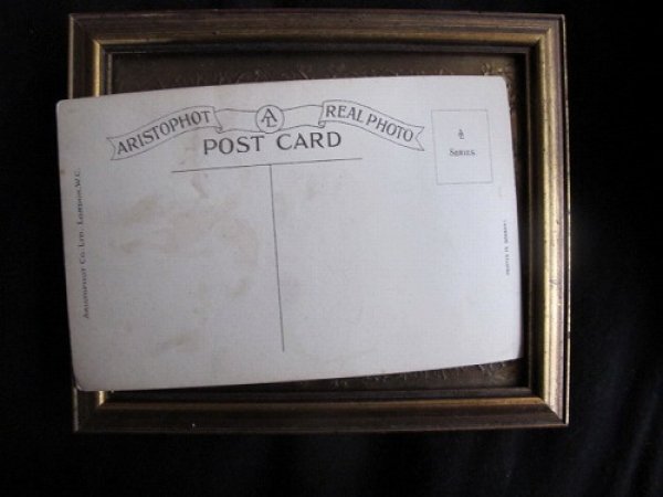 画像3: 大きなカバンと小さな女の子 1910年頃 未使用 (3)