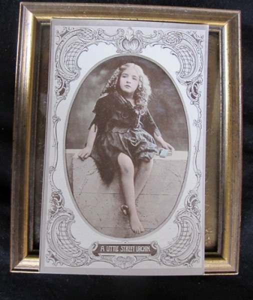 画像2: マッチ売りの少女 家なき子 1910年代未使用 (2)