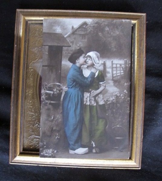 画像2: オランダ服の子ども達 水汲み 1914年 (2)