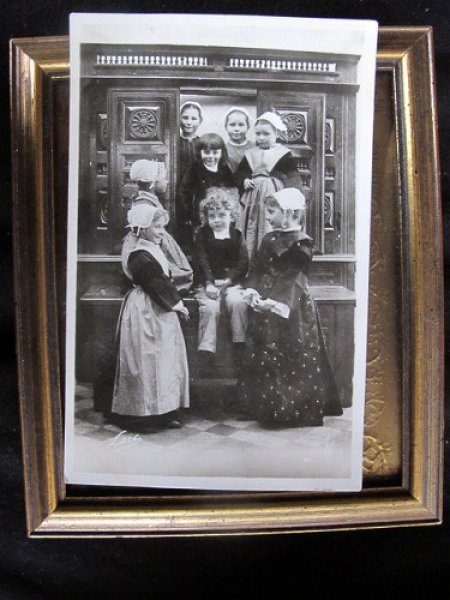 画像2: フランスの女の子と男の子 1910年頃  (2)