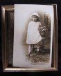 画像2: 肖像写真　白いドレスの女の子　1920年代頃 (2)