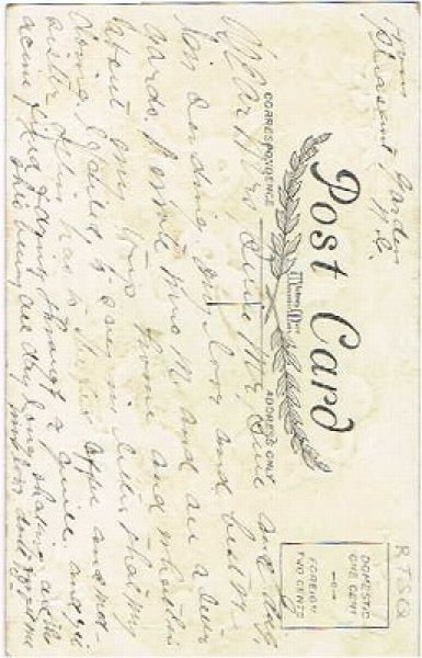 画像2: イースター キューピッド天使とウサギさん 1910年頃 (2)