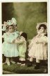 画像1: フランス　女の子とお人形　未使用　1905年頃 (1)