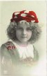 画像1: フランス　女の子 1910年 (1)