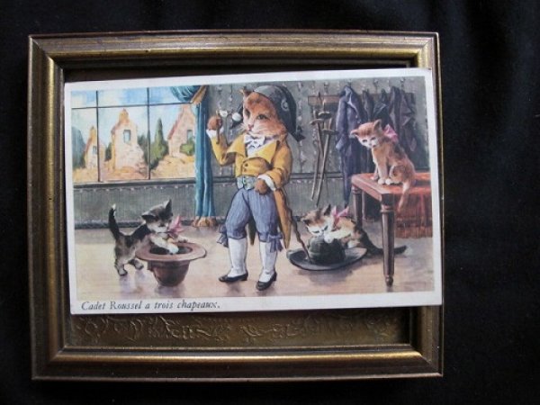 画像2: フランス 3匹の子猫と剣闘士の猫 (2)