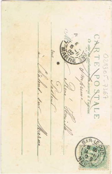 画像2: 脈を測る猫 Helena Maguire フランス1902年 (2)