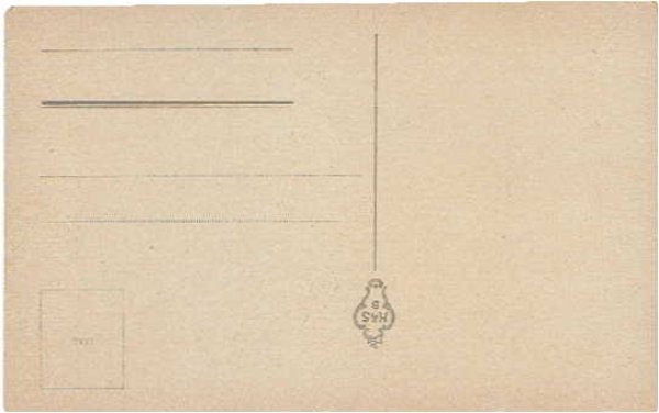 画像2: 三角関係の子どもたち? 未使用 1910年頃 (2)