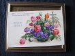 画像2: イースター　チューリップとスミレのお花と十字架　1920 - 1930年代 (2)