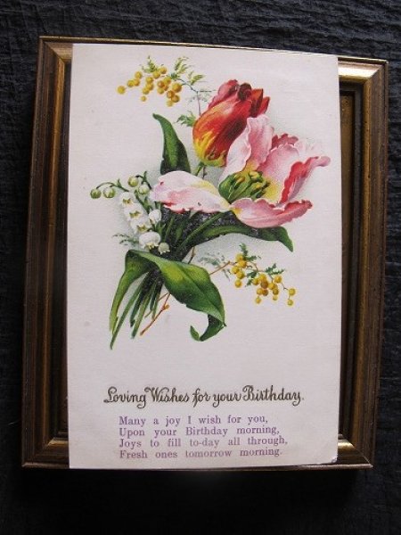 画像2: チューリップとスズランのお花　1930年代頃 (2)