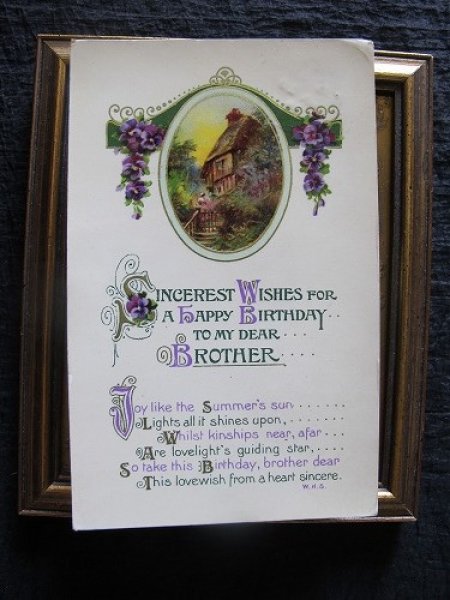 画像2: お花とカントリーハウス　1914年 (2)