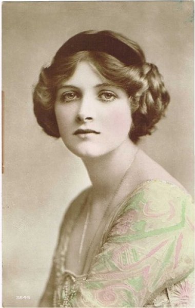 画像1: イギリス女優　グラディス・クーパー　Gladys Cooper　1915年 (1)